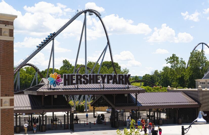 Conheça o Hershey Park maior parque temático de chocolate do mundo!