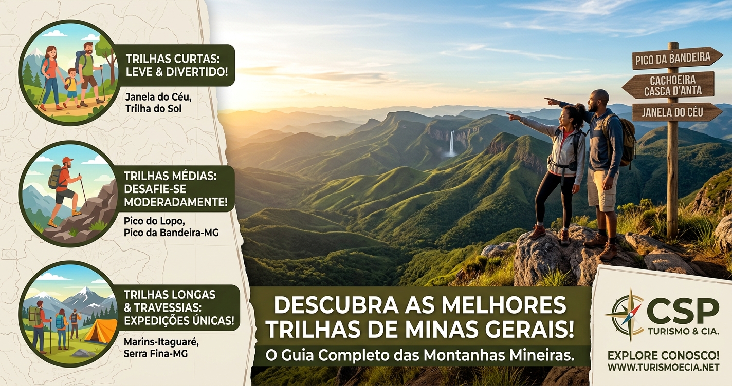 Trilhas em Minas Gerais