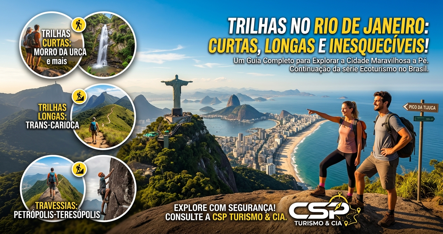 Trilhas no Rio de Janeiro